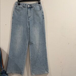 Women's Light Blue Flare Jeans